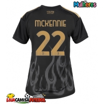 Camisa de Futebol Juventus Weston McKennie #22 Equipamento Alternativo Mulheres 2026-27 Manga Curta
